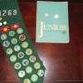 My sash from Junior  Girl Scout Troop 4269 in Sunnyside, Queens.