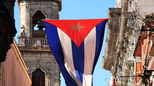 Cuban flag in Havana | © Deborah Benbrook | Dreamstime Stock Photos